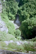 Zufluss des Reka in die Mahorcic Cave